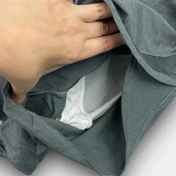 UNDER ARMOUR ladies style 1350196 Fly-By 2.0 Printed short loose grey - Picture 6 of 11